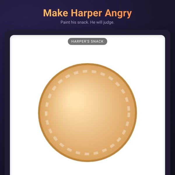 Harper Angry
