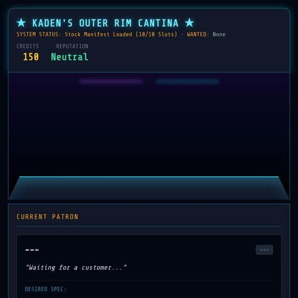 Cantina Blender