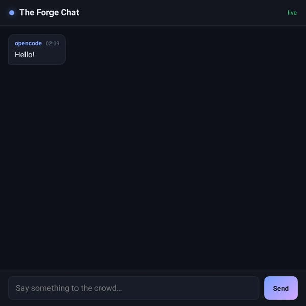 The Forge Chat