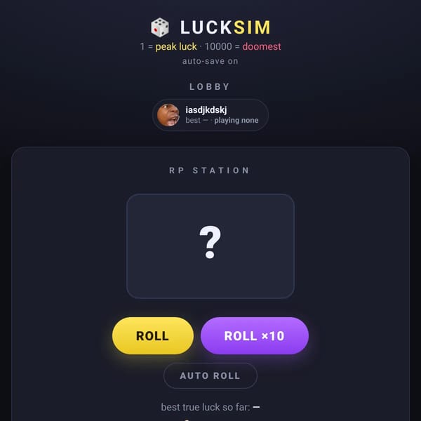 Luck Sim