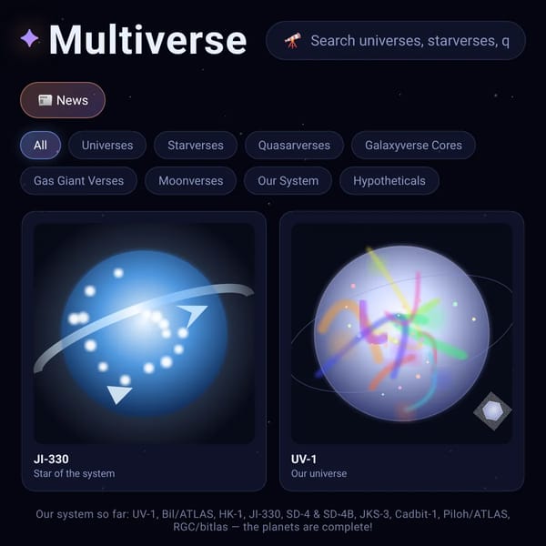 Explore the multiverse!(DEMO)