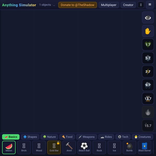 Anything Simulator