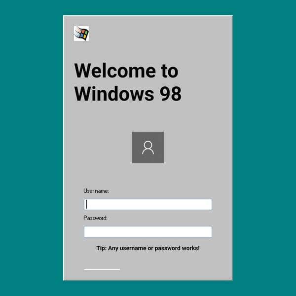 Windows 98 (mobile support)