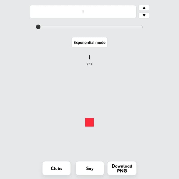 Numberblocks Generator