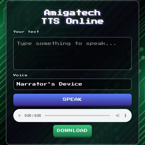 Amigatech TTS