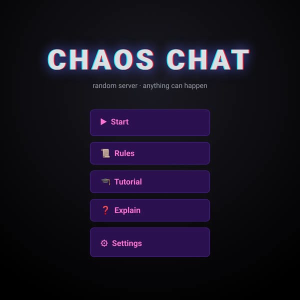 discord but anything can happen MODDED