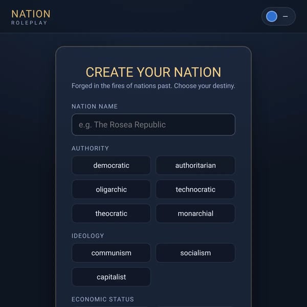 Nation Roleplay