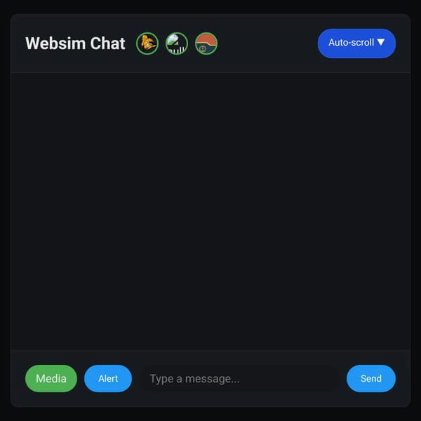Websim Chat