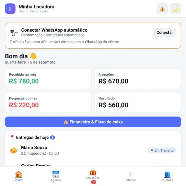 LocadoraBrinq