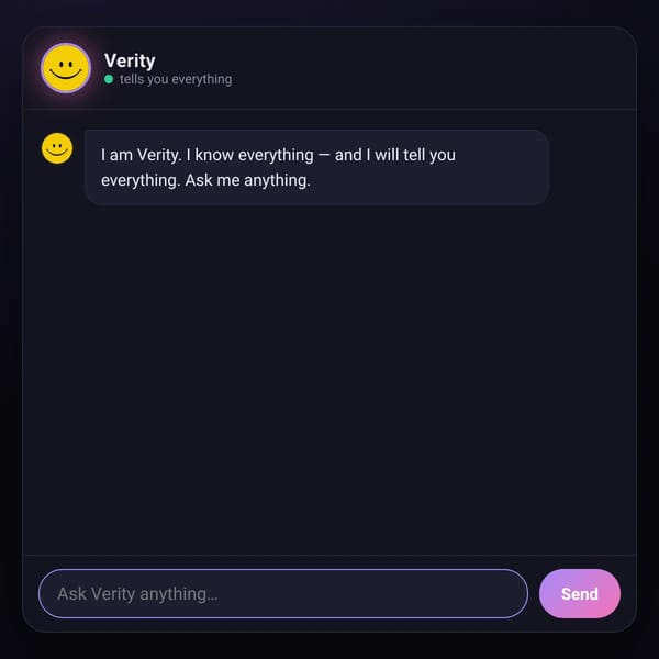 Verity Talk