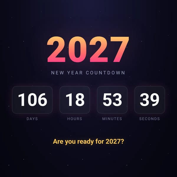 2027 Countdown
