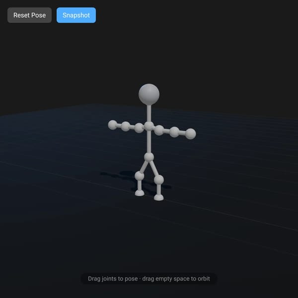 Stickman Poser 3D mode