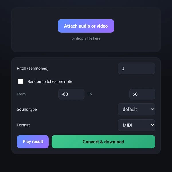 Note Pitch
