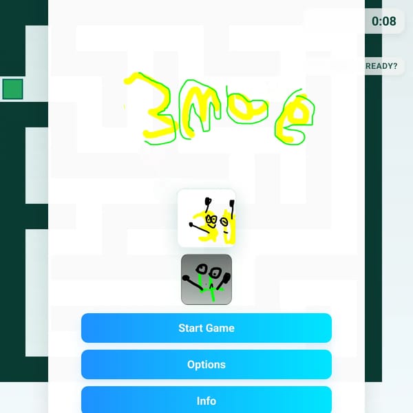 3Maze (Mobile key maze) Web Game