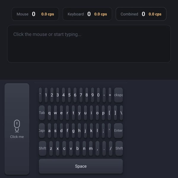 Keyboard Typing