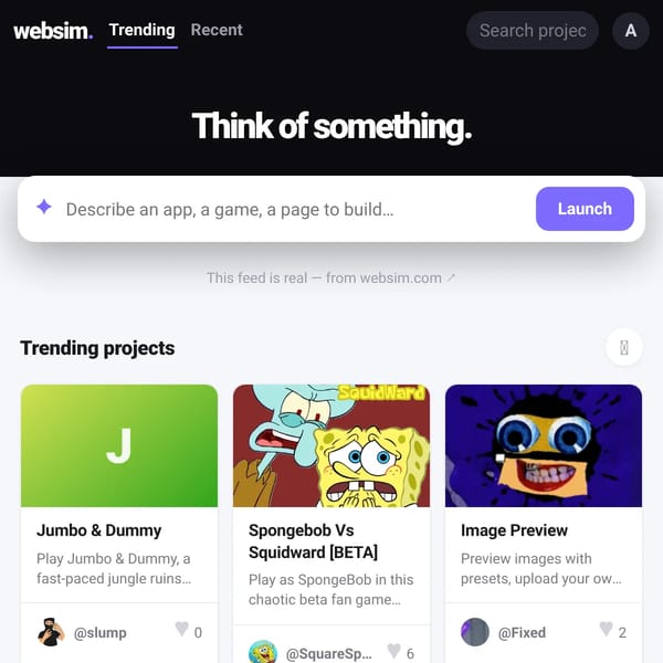Wepsin/websim but its diffrent