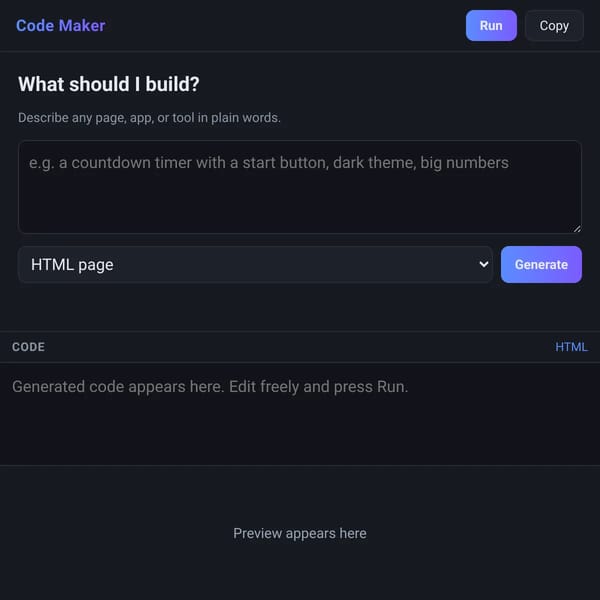 Code Maker