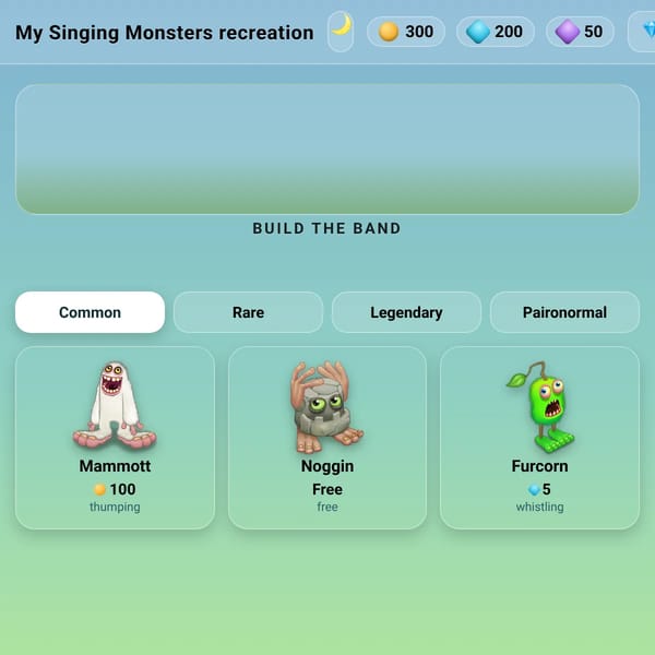 Singing Monsters