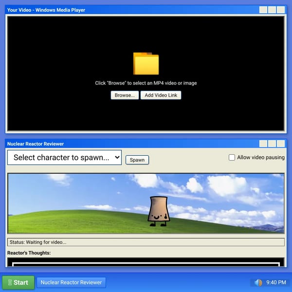 Nuclear Reactor Video