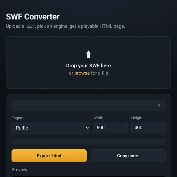 SWF Converter