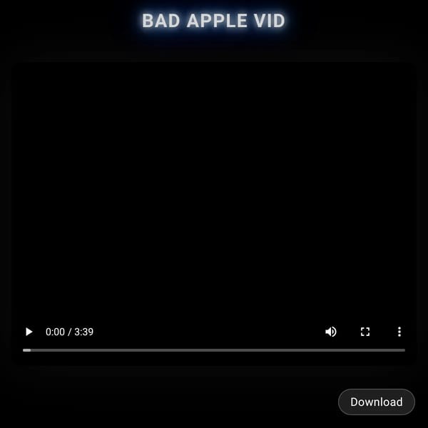 Bad apple!!
