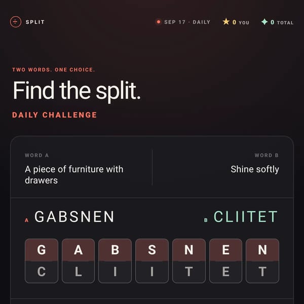 Find the Split - Daily Challenge