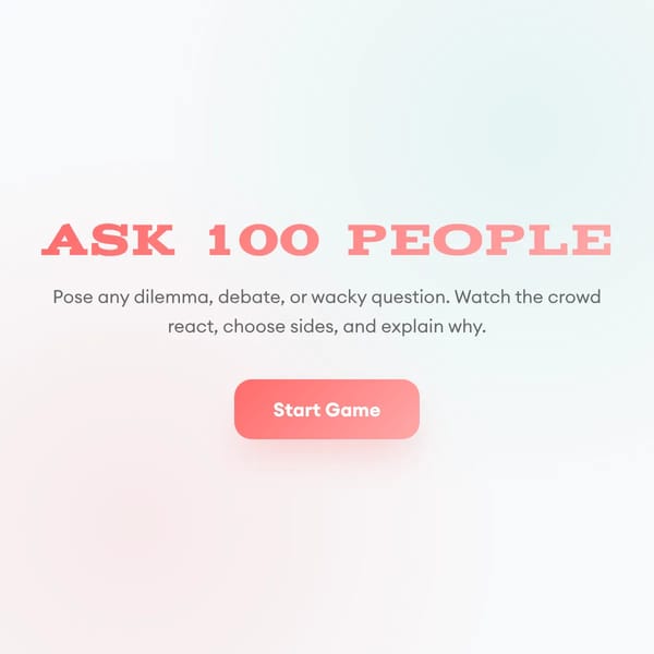 Ask 100 People Ultimate