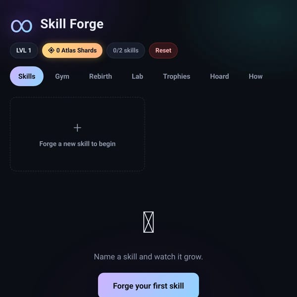 Infinite Skilling