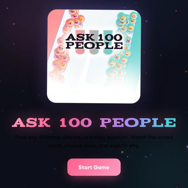 Ask 100 People