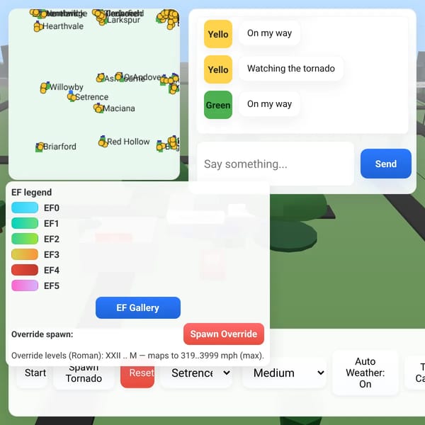 Tornado Survival Simulator