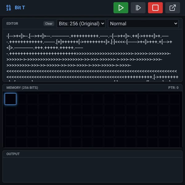 Bit T - Code Editor