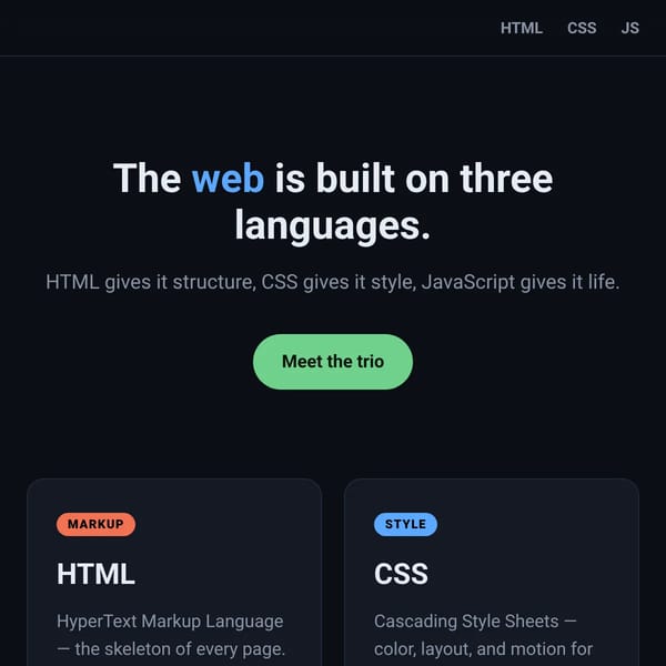 Web Trio