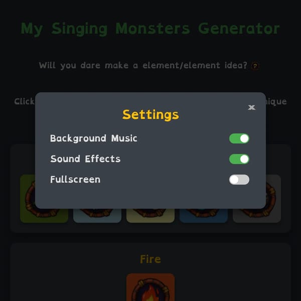 My Singing Monsters