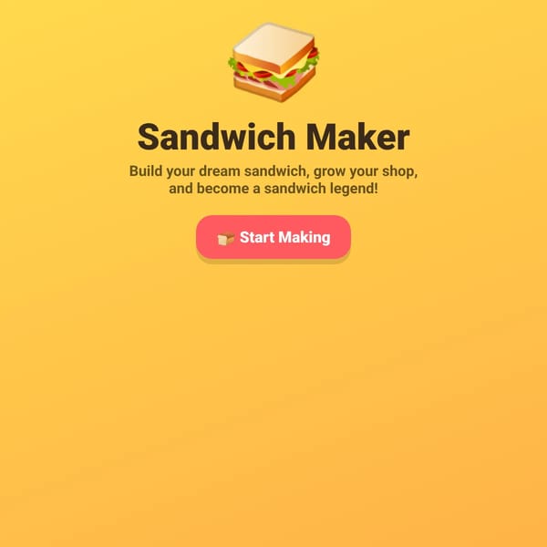 Sandwich Maker
