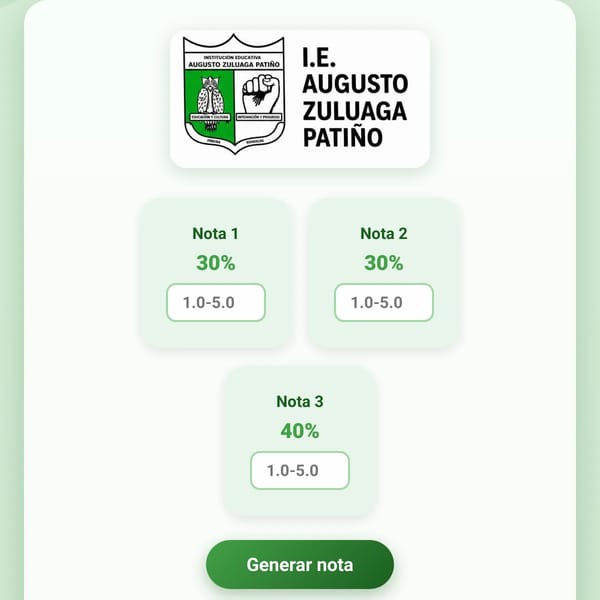 Sistema de Notas