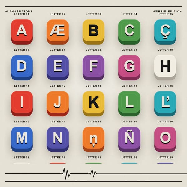 Alphabuttons