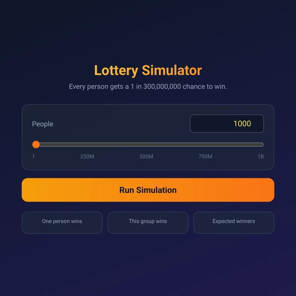 Lottery Sim