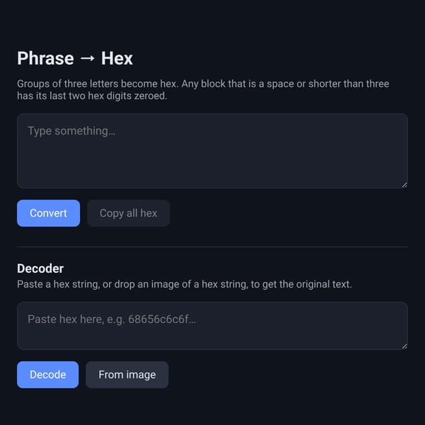 Hex Phrase