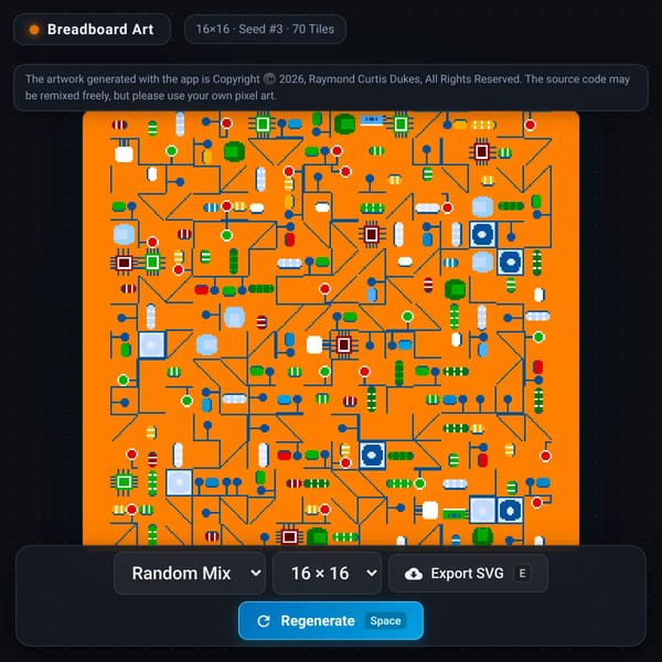 Breadboard Art