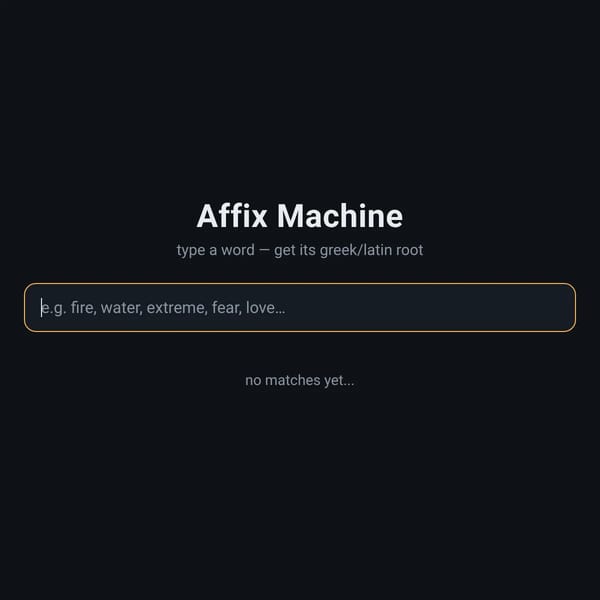 Affix Machine
