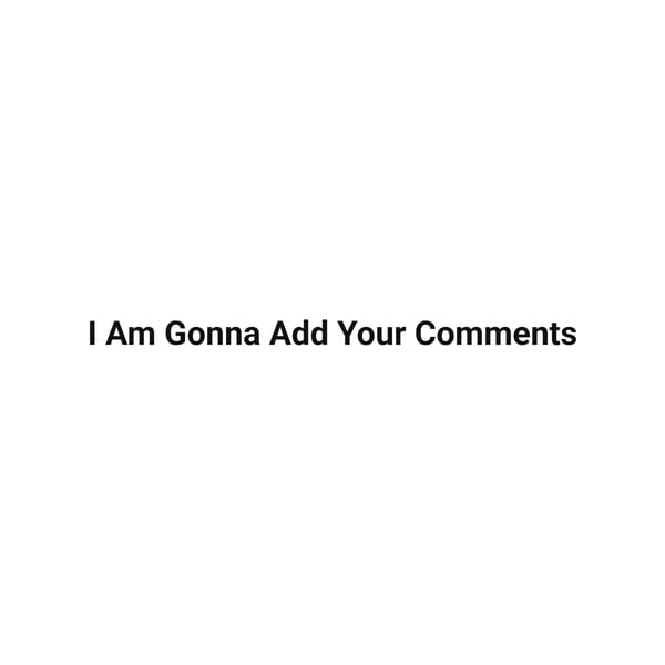 Comments