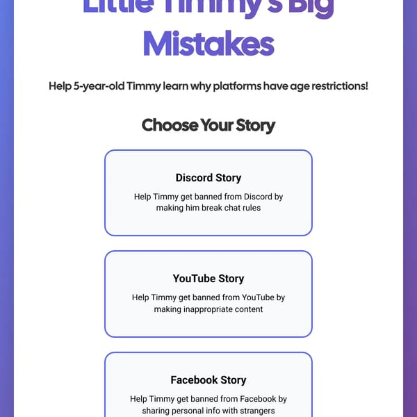 Get Little Timmy Banned