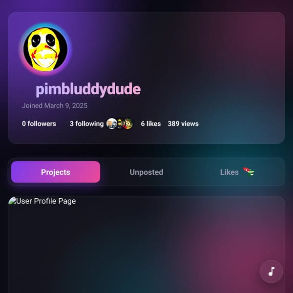 User Profile Page
