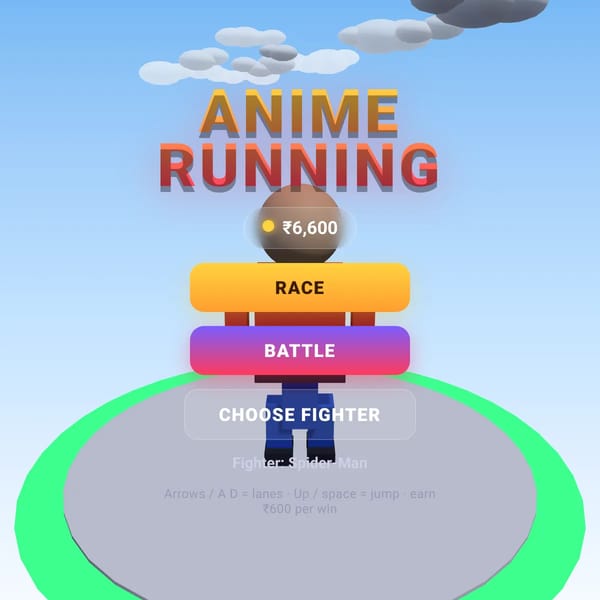 Anime Running