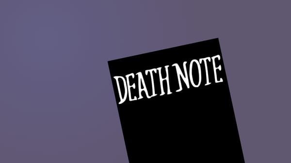 the DEATH NOTE.