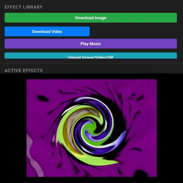 Image Effect Stack