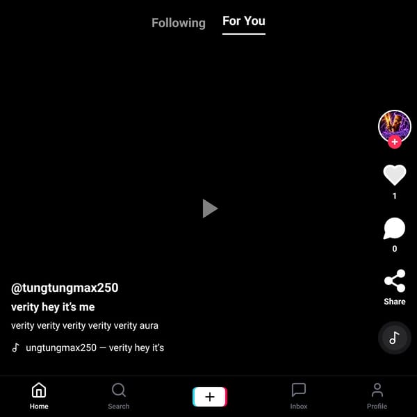 WebTok | TikTok in Websim