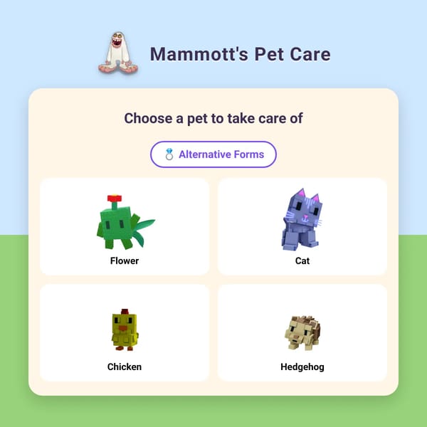 Mammott's Pet Care