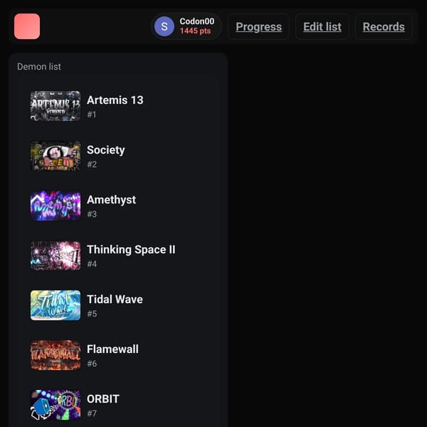 DEMONLIST