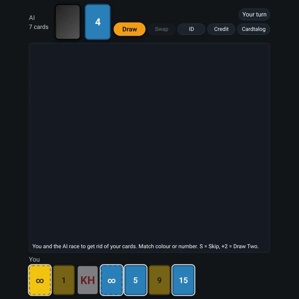 UNO but with OVER 80 UNIQUE CARDS!
